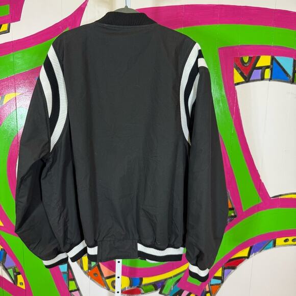 RefUmp, Bomber Jacket with Stand-Up Collar and Elasticized Cuffs. Size 2XL. - Picture 7 of 7